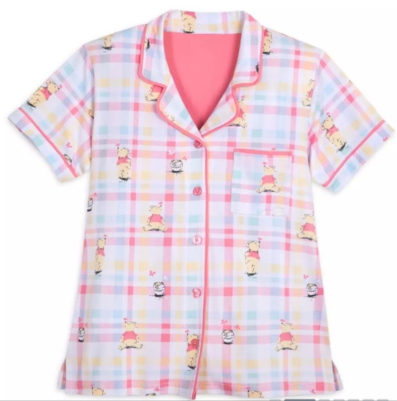 NWT Winnie the Pooh Sleep Set for Women by Munki Munki Size XS - Picture 2 of 12